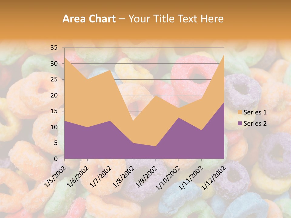Meal Fruit Loops Carbohydrate PowerPoint Template