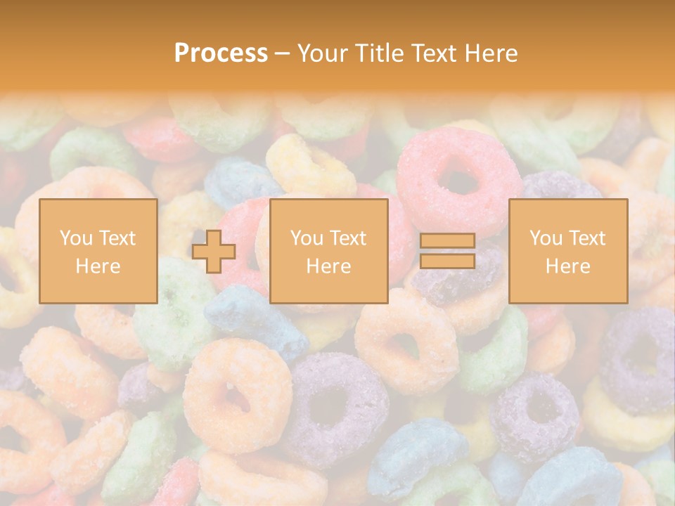 Meal Fruit Loops Carbohydrate PowerPoint Template