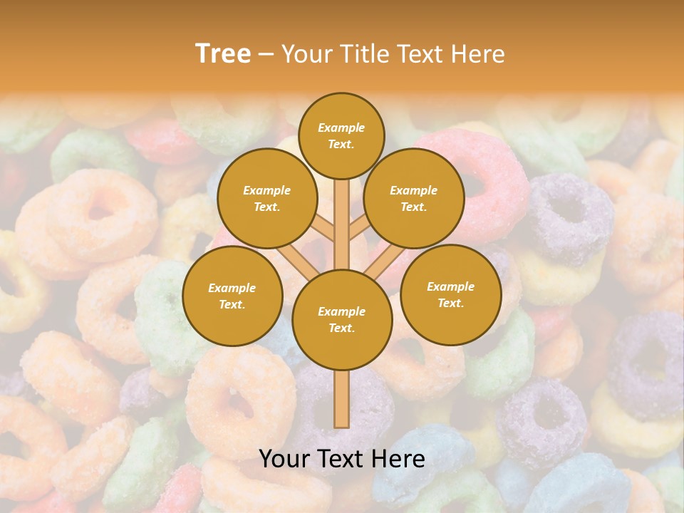 Meal Fruit Loops Carbohydrate PowerPoint Template