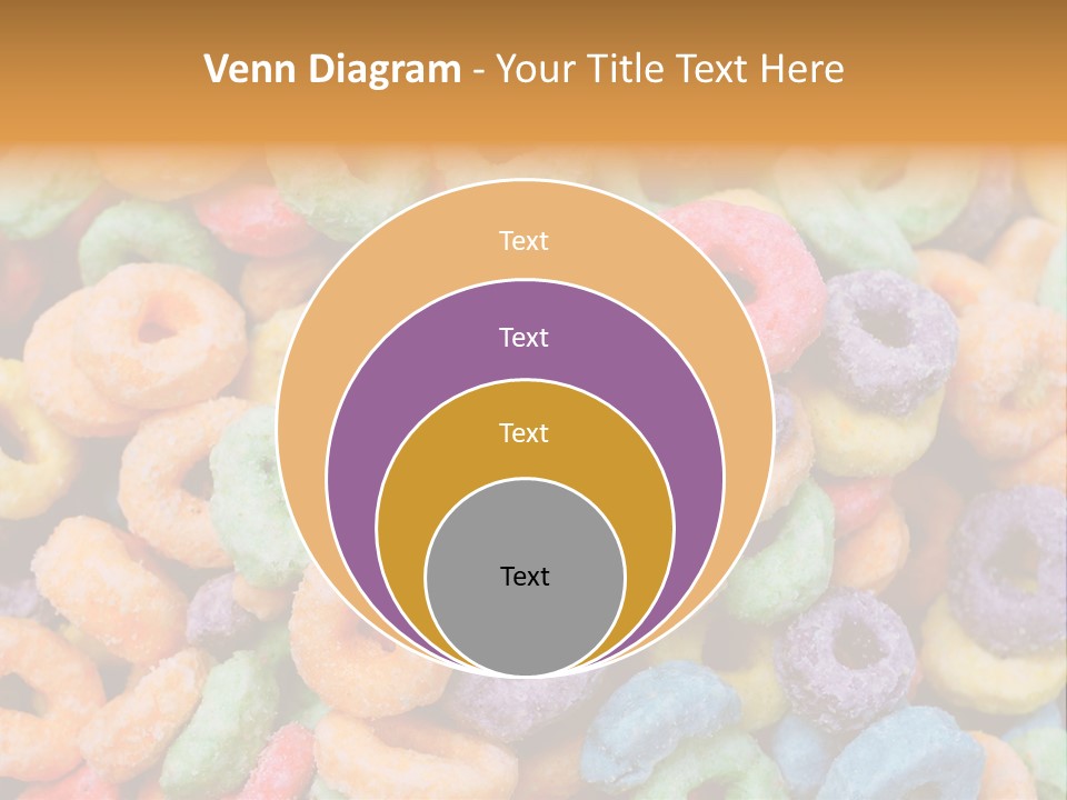 Meal Fruit Loops Carbohydrate PowerPoint Template