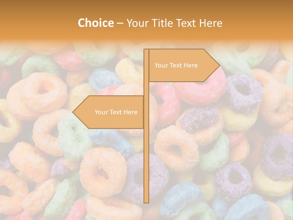 Meal Fruit Loops Carbohydrate PowerPoint Template