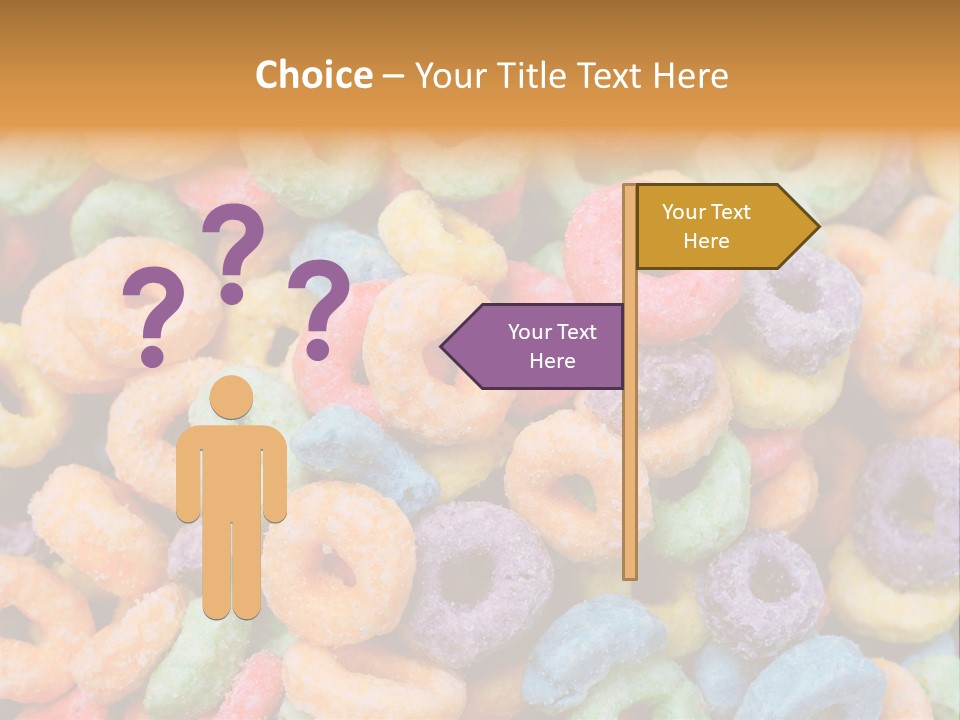 Meal Fruit Loops Carbohydrate PowerPoint Template