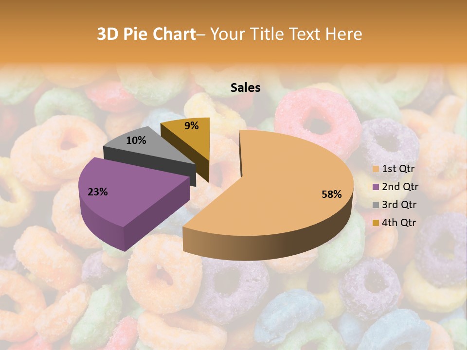 Meal Fruit Loops Carbohydrate PowerPoint Template