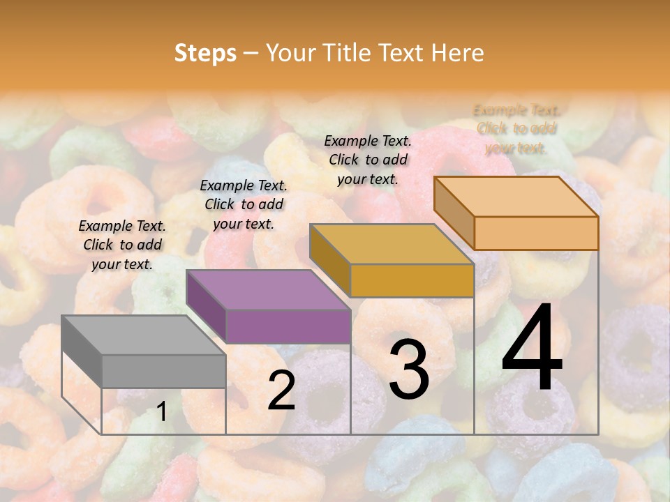 Meal Fruit Loops Carbohydrate PowerPoint Template