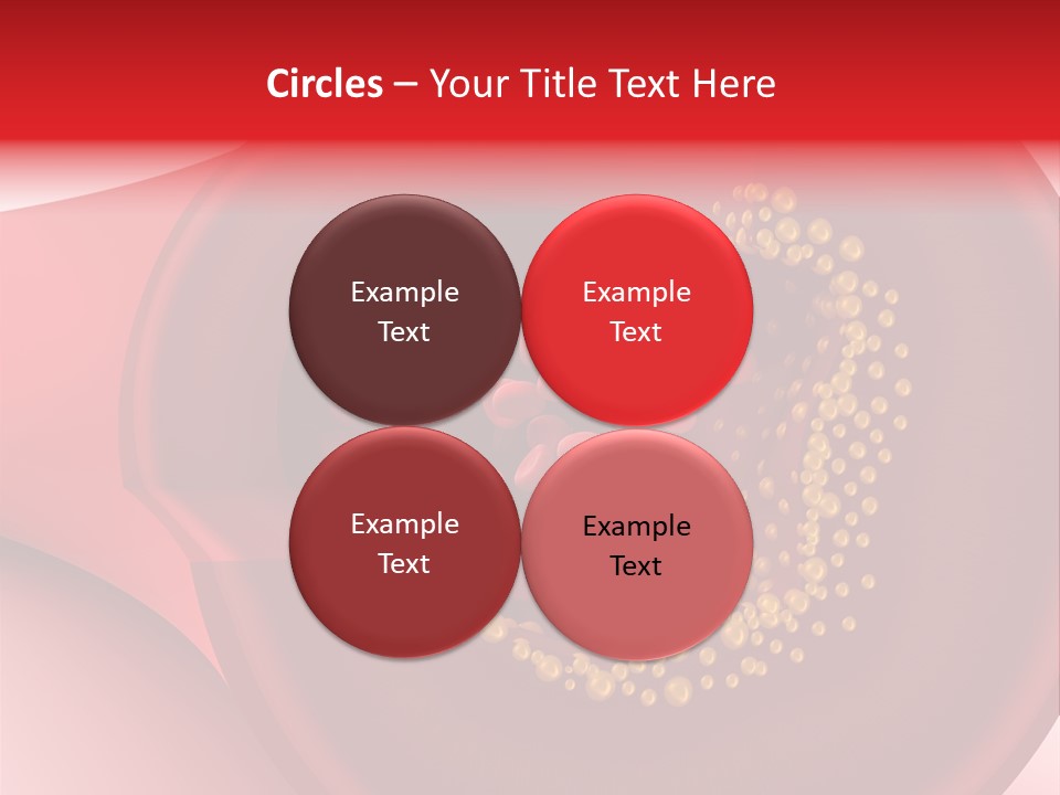 Structure Sliced Erythrocyte PowerPoint Template