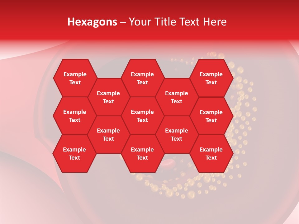 Structure Sliced Erythrocyte PowerPoint Template