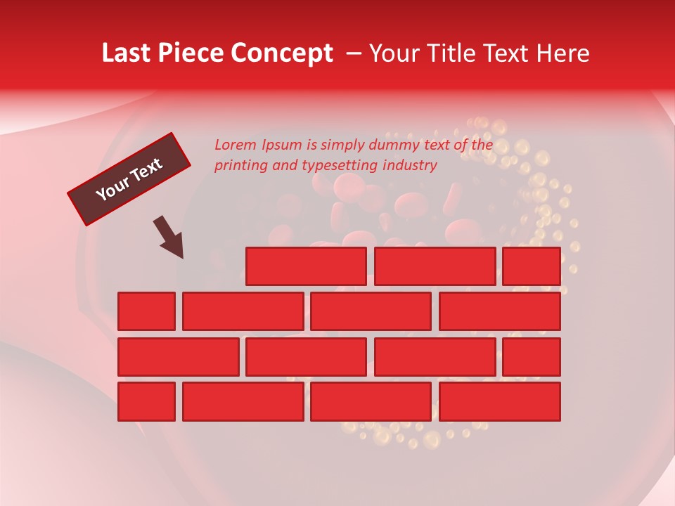 Structure Sliced Erythrocyte PowerPoint Template