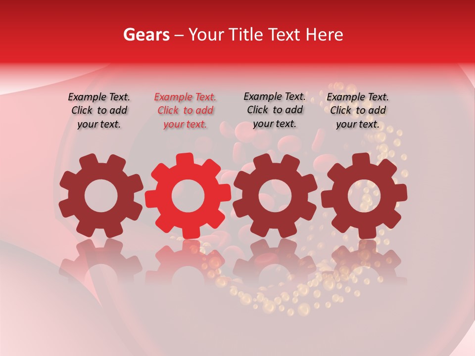 Structure Sliced Erythrocyte PowerPoint Template