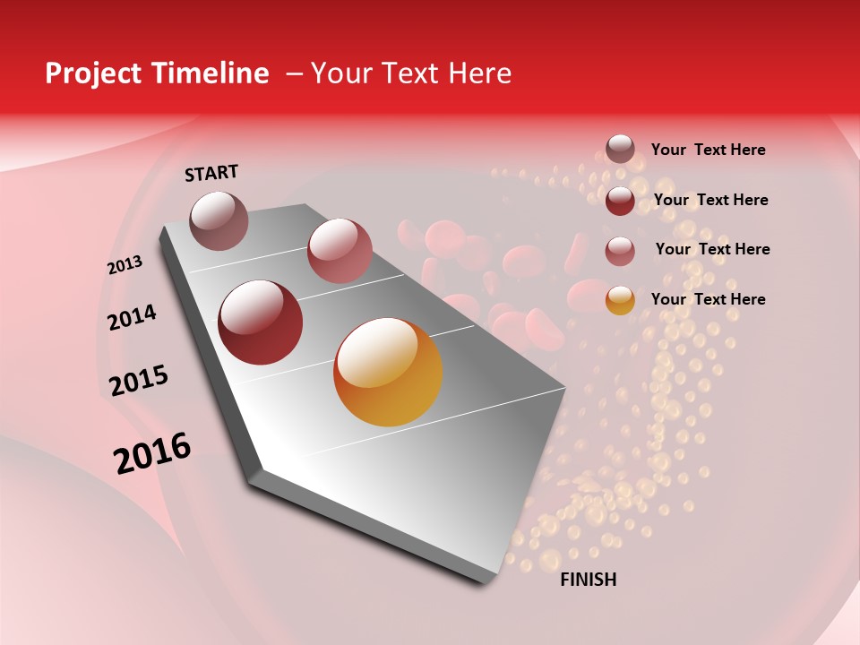 Structure Sliced Erythrocyte PowerPoint Template