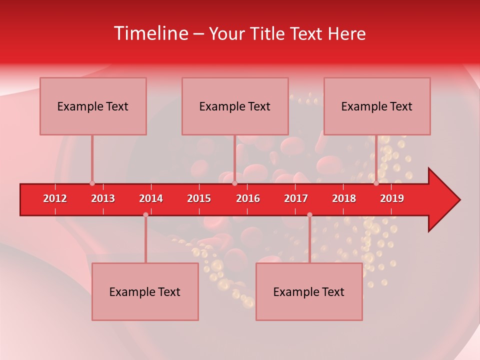 Structure Sliced Erythrocyte PowerPoint Template