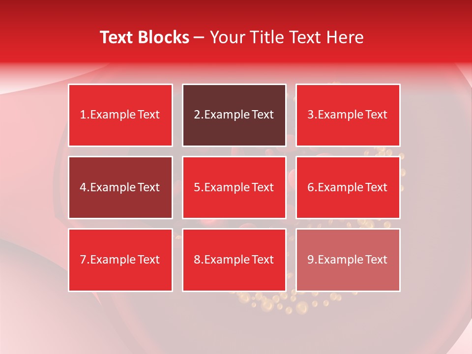 Structure Sliced Erythrocyte PowerPoint Template