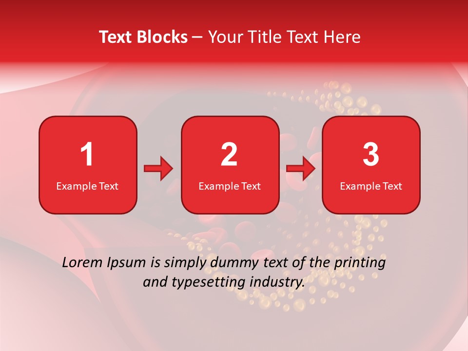 Structure Sliced Erythrocyte PowerPoint Template