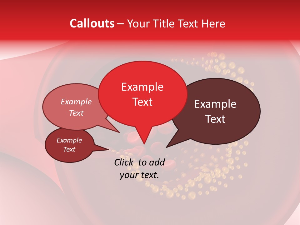 Structure Sliced Erythrocyte PowerPoint Template