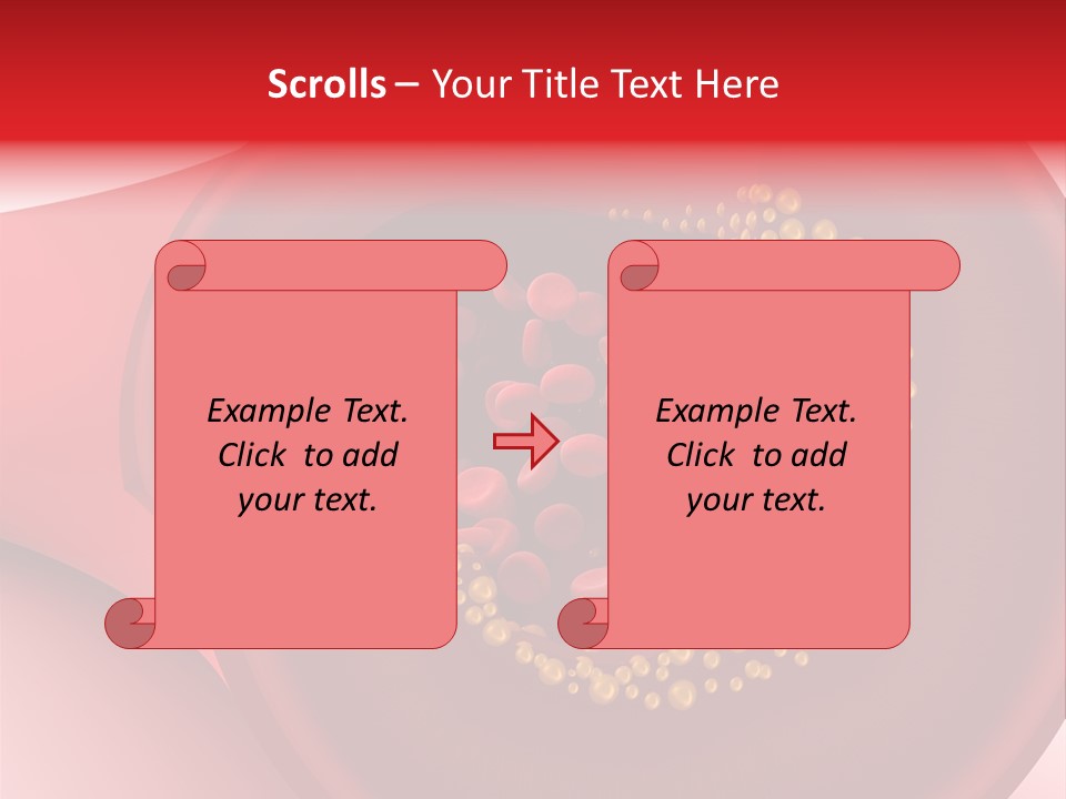 Structure Sliced Erythrocyte PowerPoint Template
