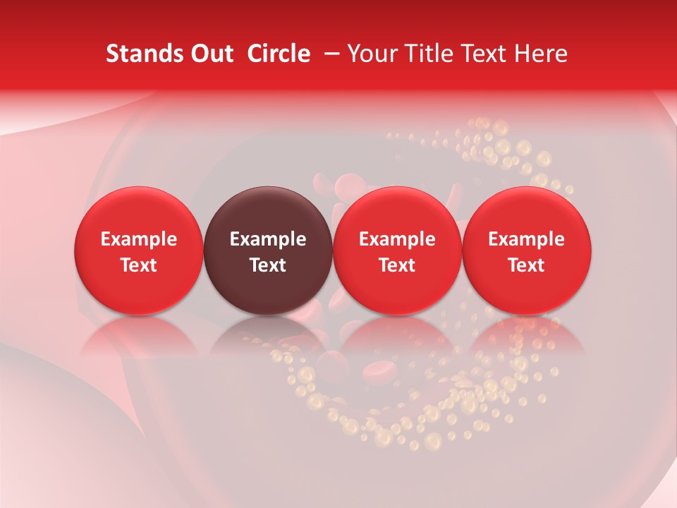 Structure Sliced Erythrocyte PowerPoint Template