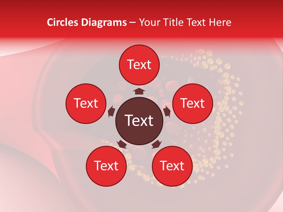 Structure Sliced Erythrocyte PowerPoint Template