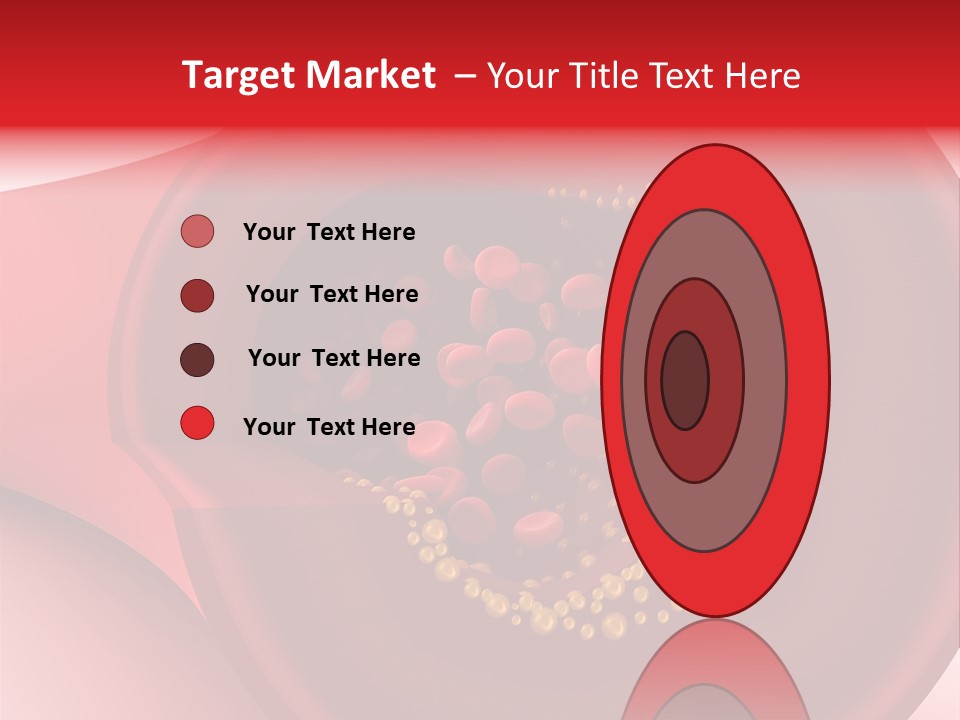 Structure Sliced Erythrocyte PowerPoint Template