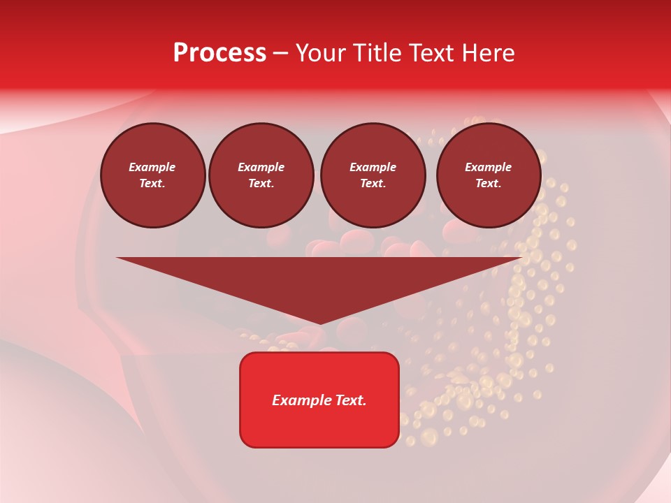 Structure Sliced Erythrocyte PowerPoint Template