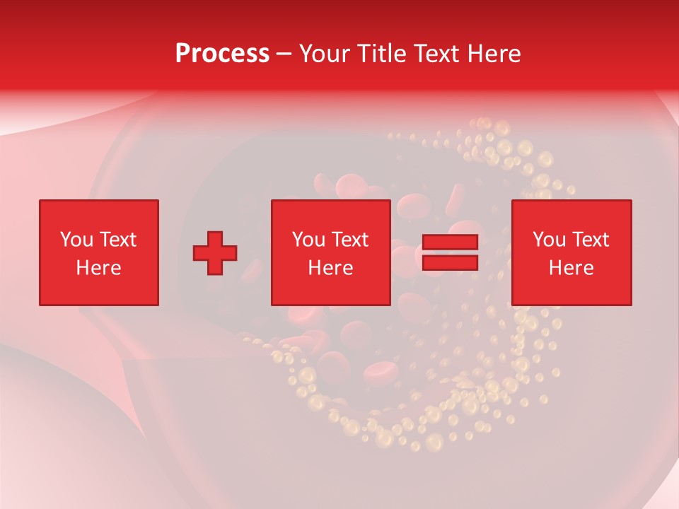 Structure Sliced Erythrocyte PowerPoint Template