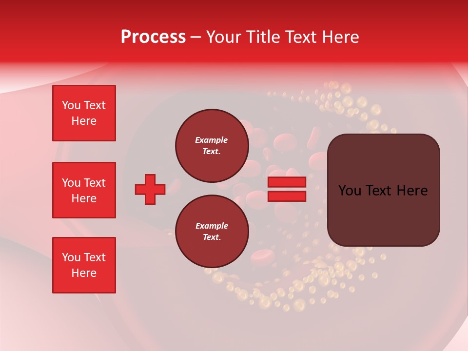 Structure Sliced Erythrocyte PowerPoint Template