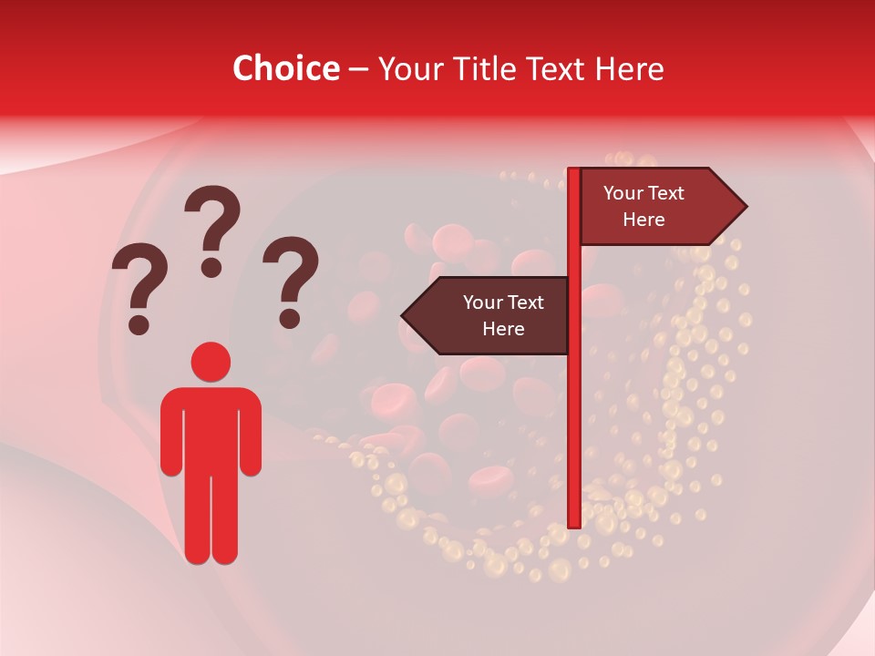 Structure Sliced Erythrocyte PowerPoint Template