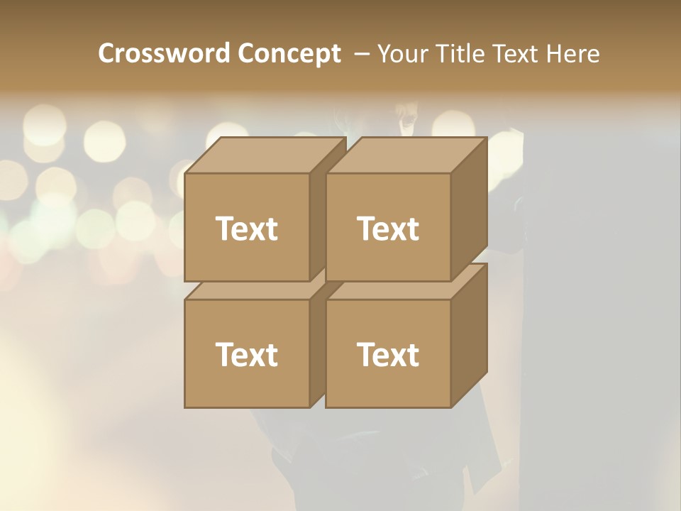Smile Hair Men PowerPoint Template