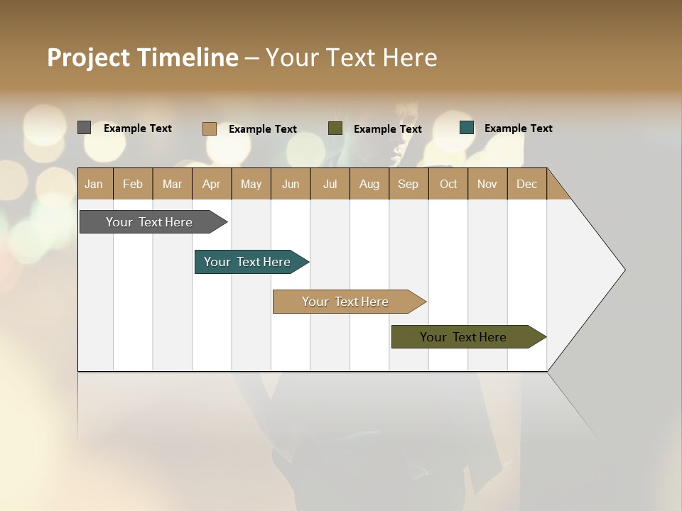 Smile Hair Men PowerPoint Template