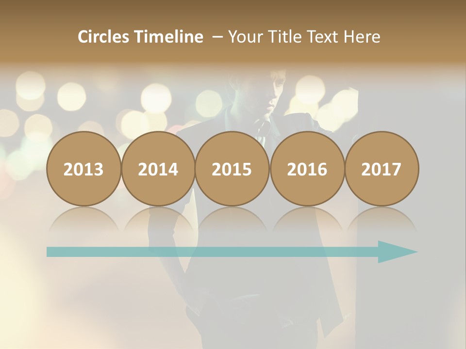 Smile Hair Men PowerPoint Template