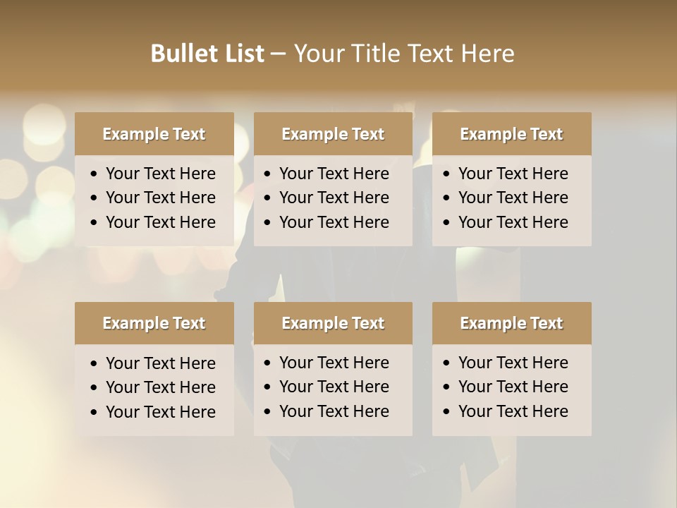 Smile Hair Men PowerPoint Template
