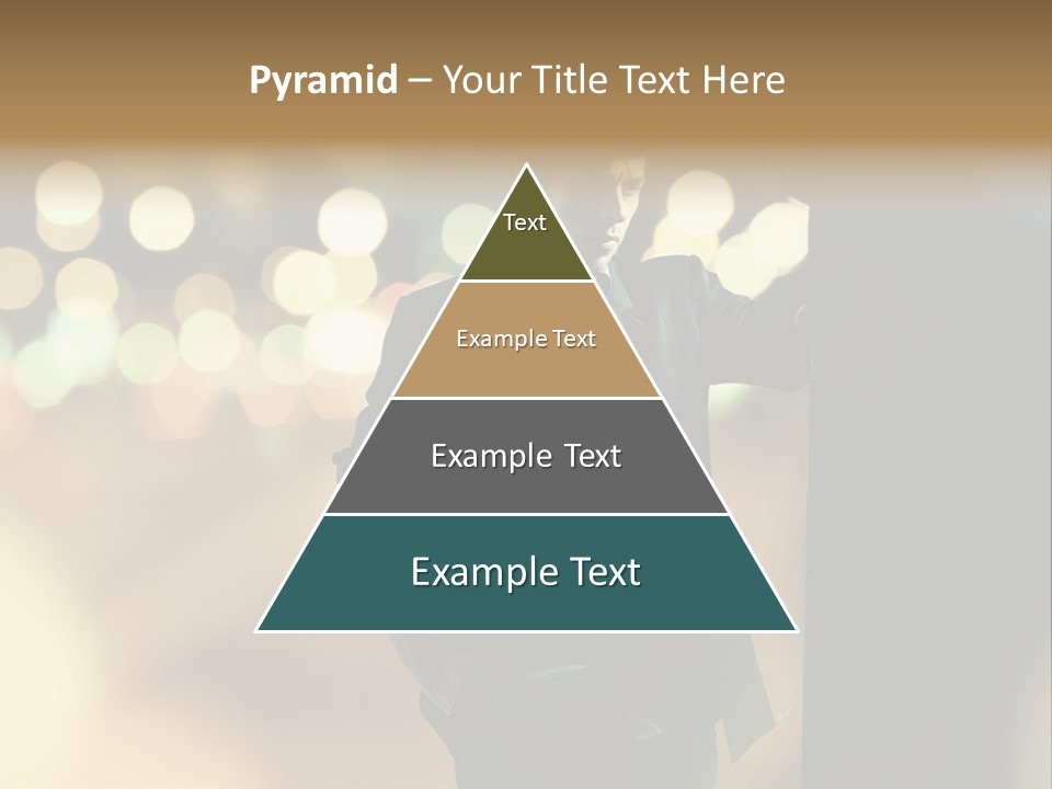 Smile Hair Men PowerPoint Template