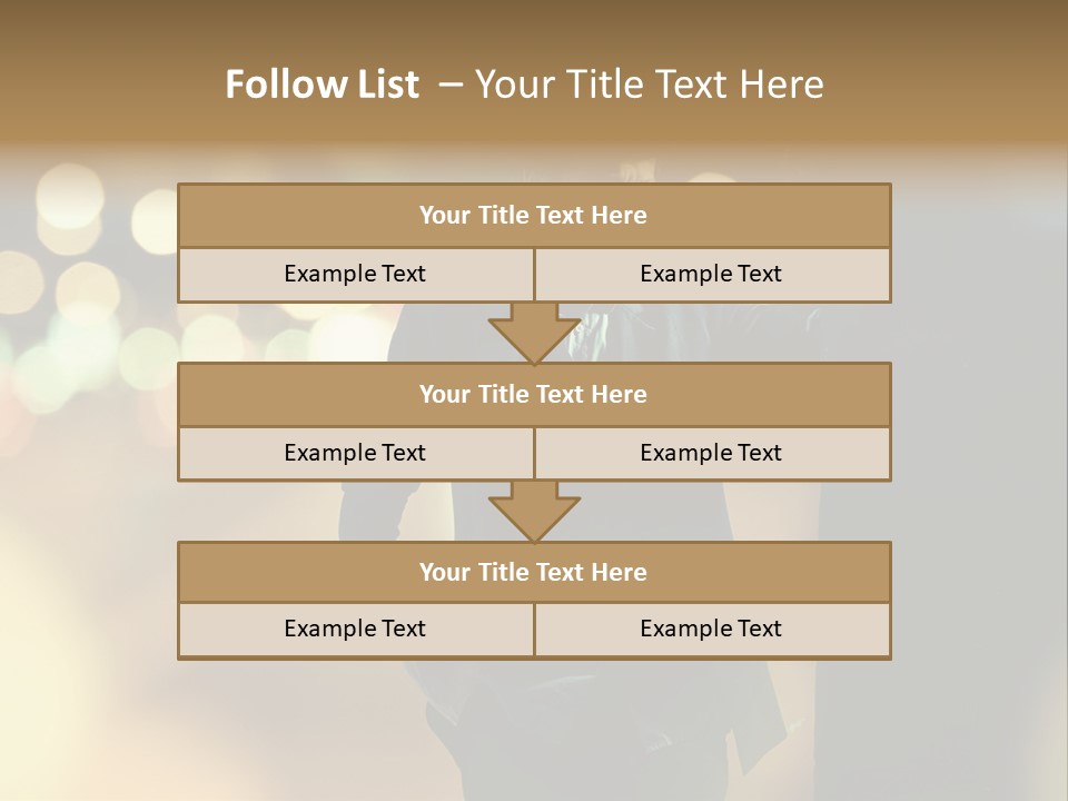 Smile Hair Men PowerPoint Template