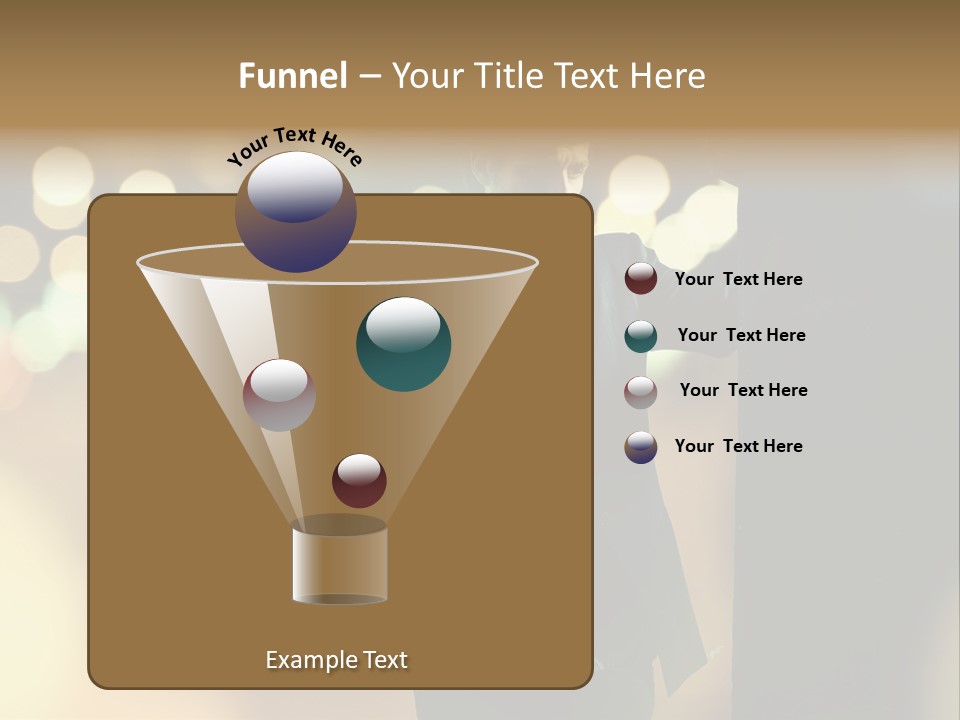 Smile Hair Men PowerPoint Template