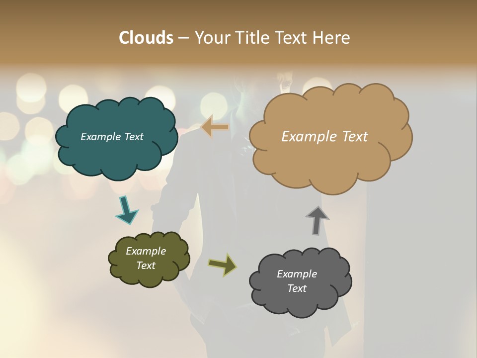 Smile Hair Men PowerPoint Template