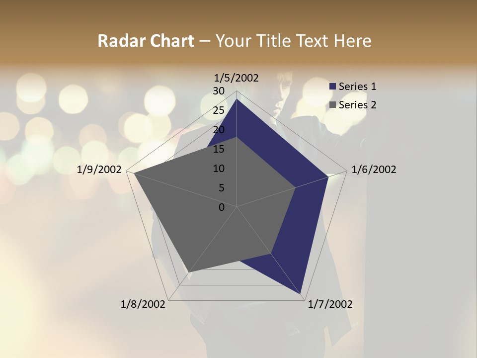 Smile Hair Men PowerPoint Template