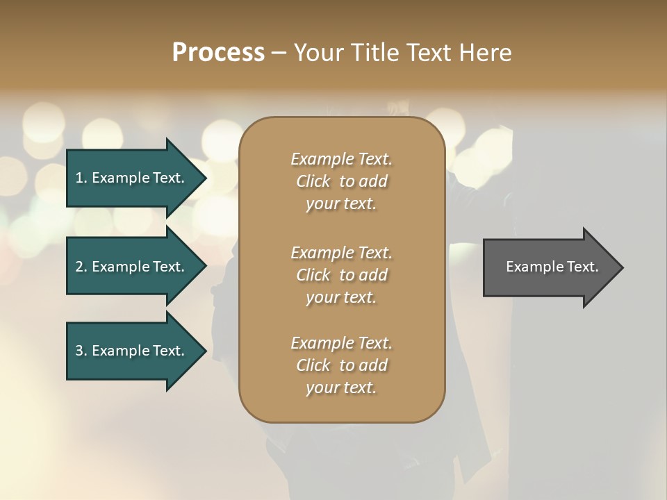 Smile Hair Men PowerPoint Template