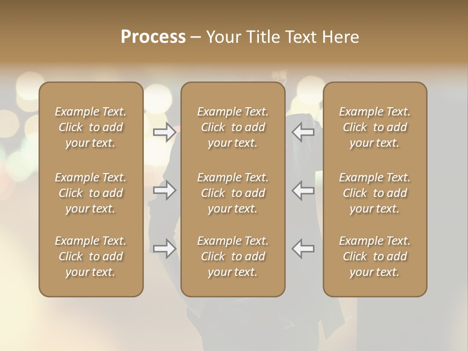 Smile Hair Men PowerPoint Template