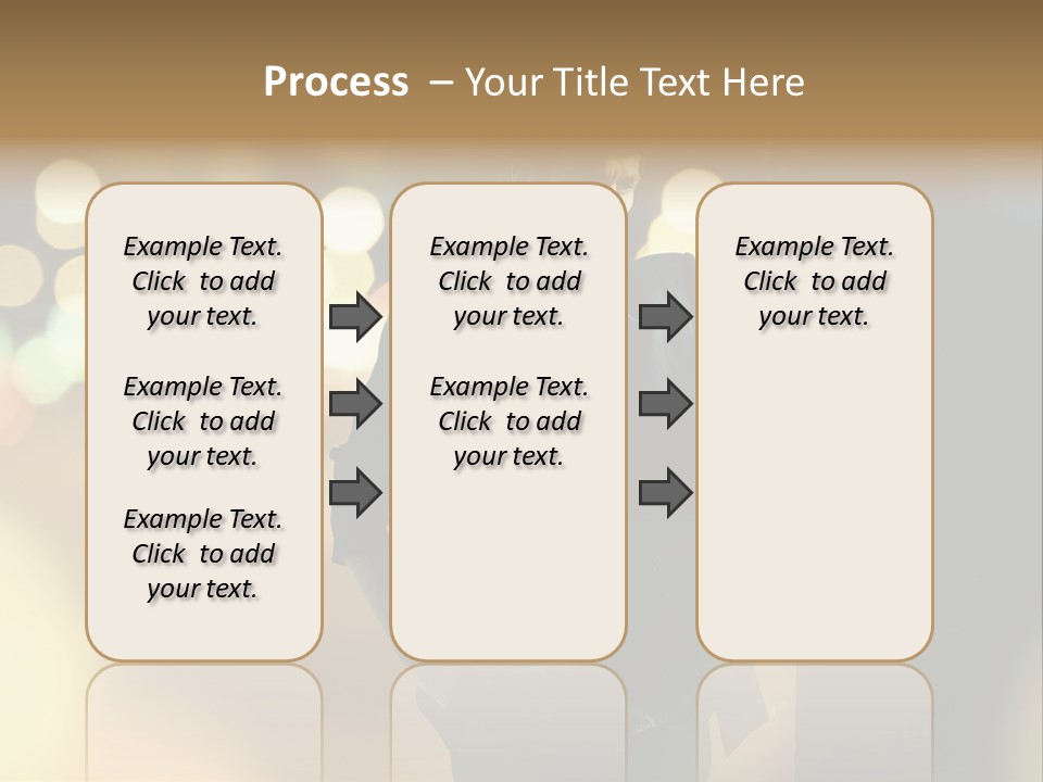 Smile Hair Men PowerPoint Template