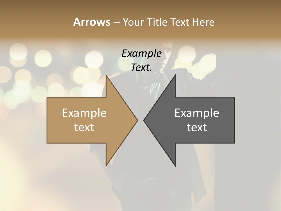 Smile Hair Men PowerPoint Template