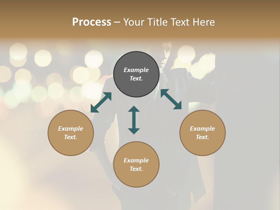 Smile Hair Men PowerPoint Template