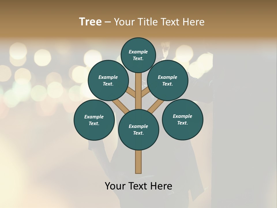 Smile Hair Men PowerPoint Template