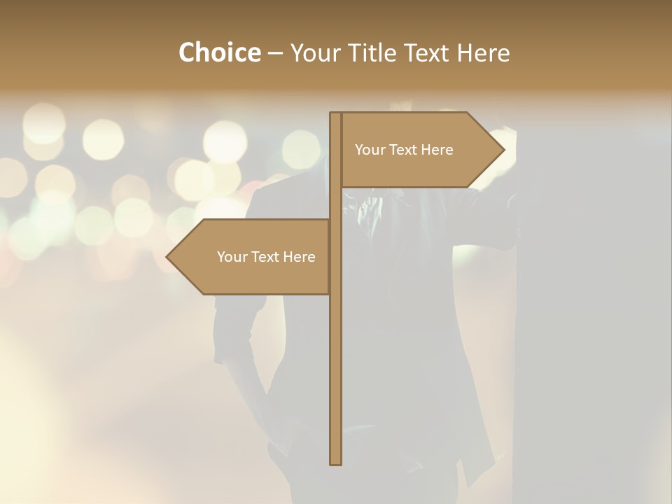 Smile Hair Men PowerPoint Template