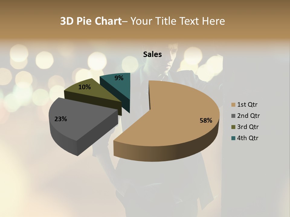 Smile Hair Men PowerPoint Template