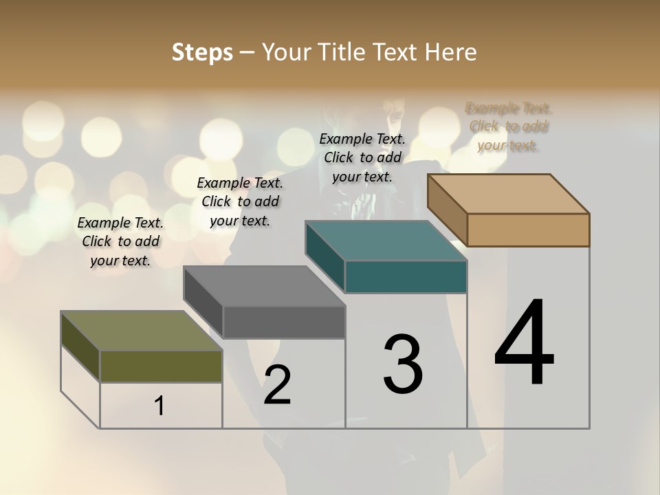Smile Hair Men PowerPoint Template