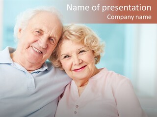 Portrait Relationship Cute PowerPoint Template