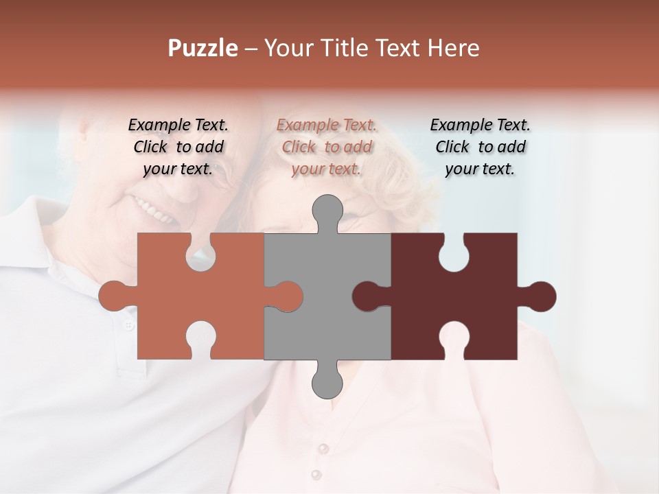 Portrait Relationship Cute PowerPoint Template