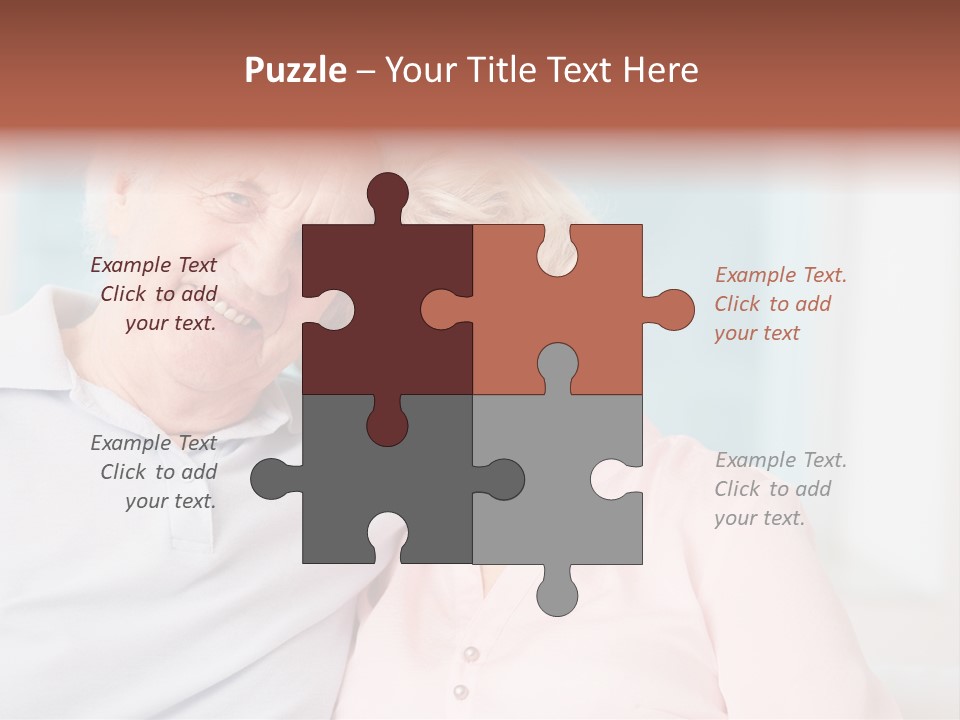 Portrait Relationship Cute PowerPoint Template