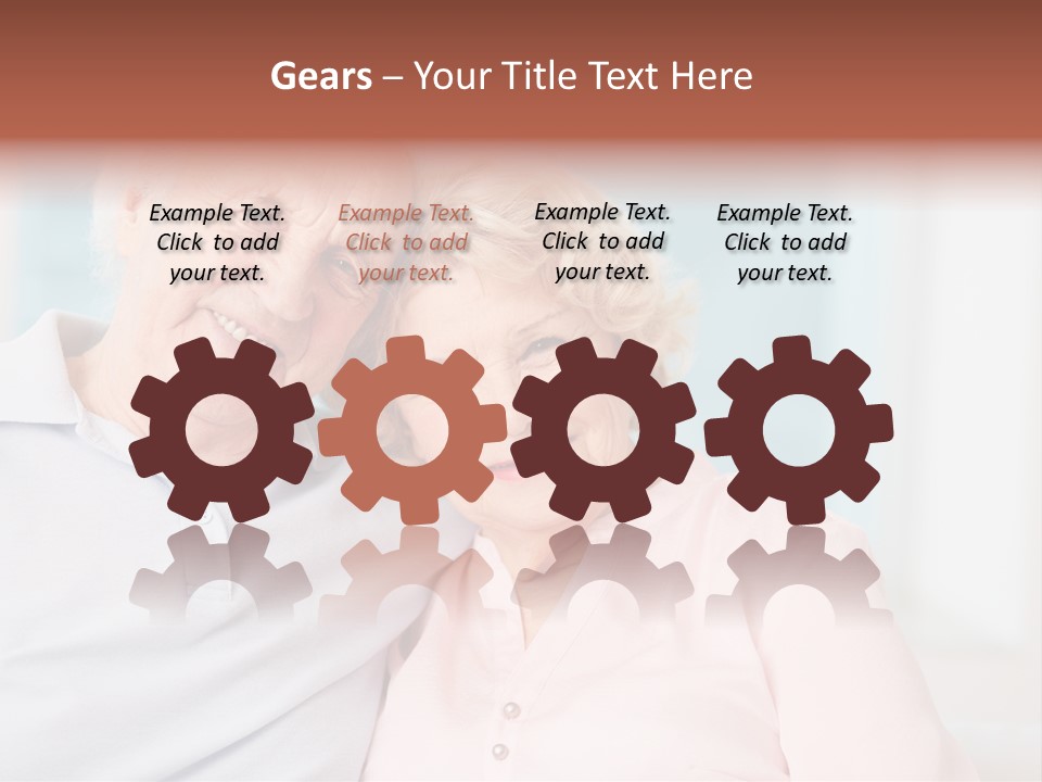 Portrait Relationship Cute PowerPoint Template