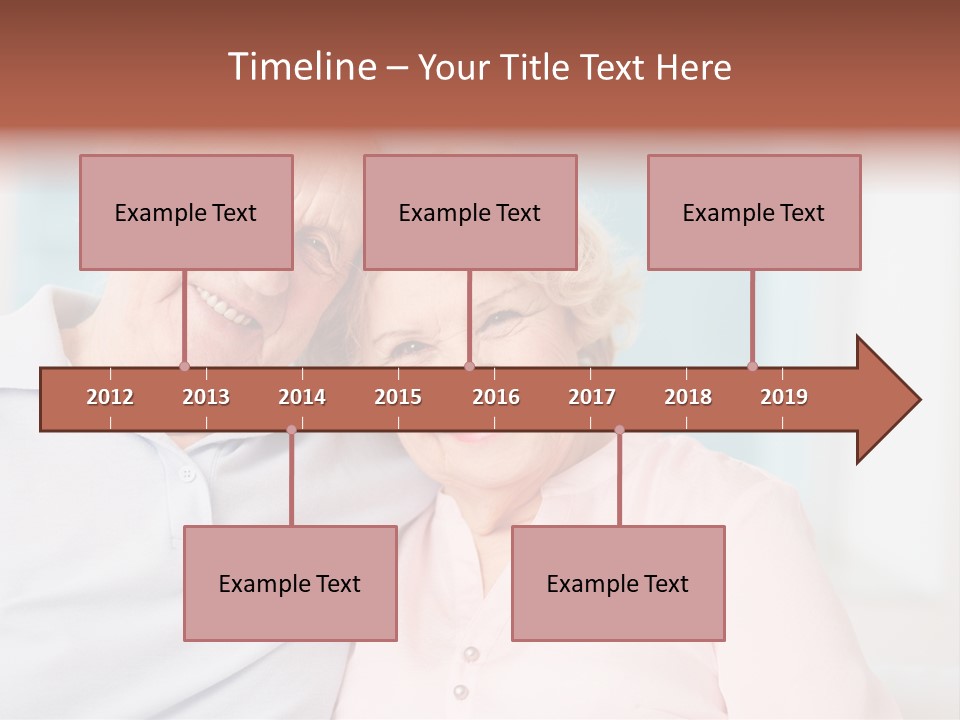 Portrait Relationship Cute PowerPoint Template