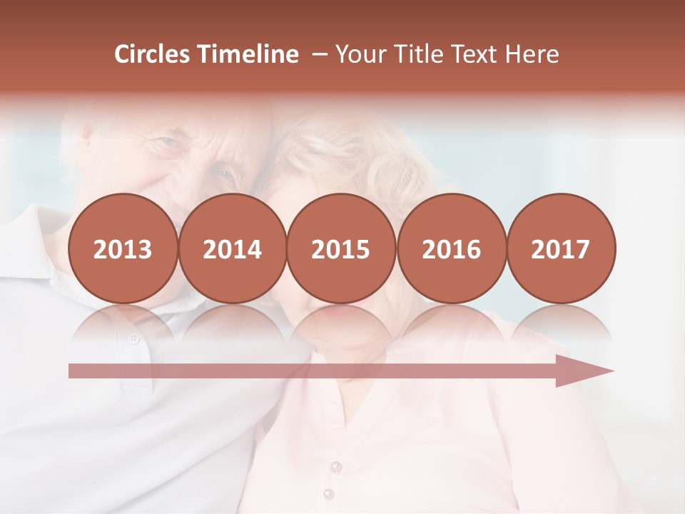 Portrait Relationship Cute PowerPoint Template