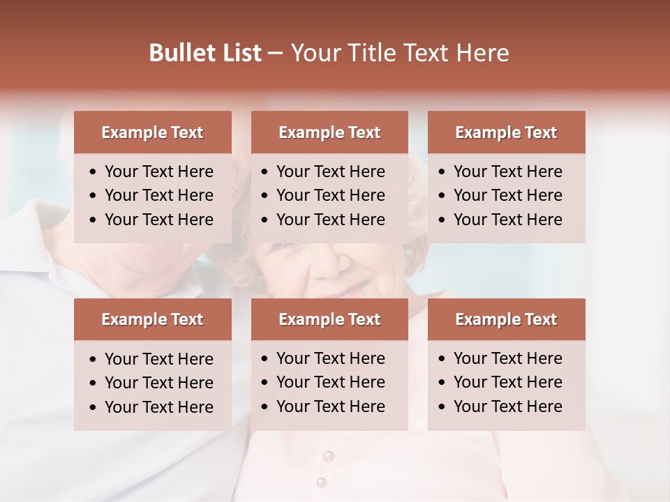 Portrait Relationship Cute PowerPoint Template